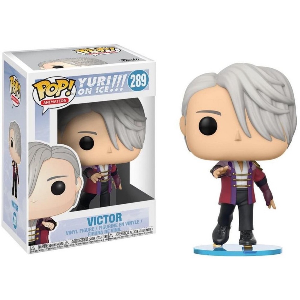 Funko POP Anime: Yuri on Ice Victor (Skate-Wear) Collectible Vinyl Figure